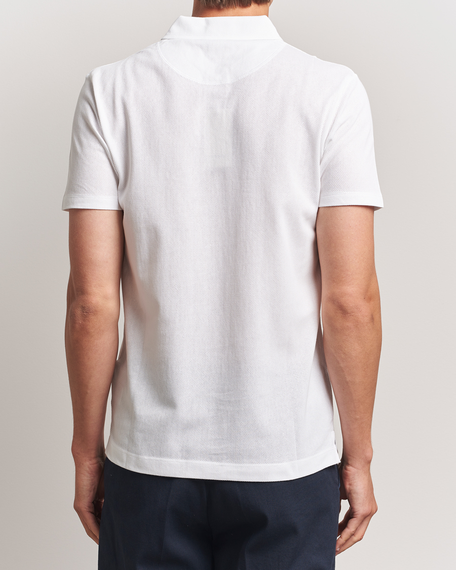Uomini | Polo | Sunspel | Riviera Polo Shirt White