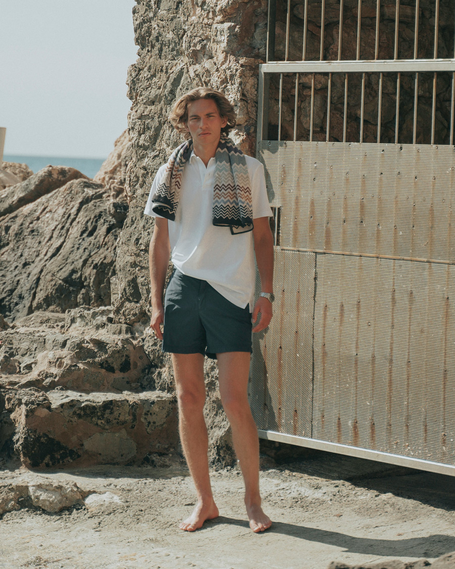 Uomini | Polo | Sunspel | Riviera Polo Shirt White