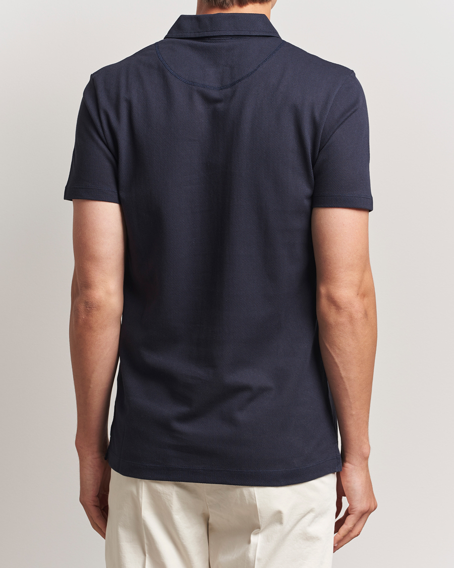 Uomini | Polo | Sunspel | Riviera Polo Shirt Navy