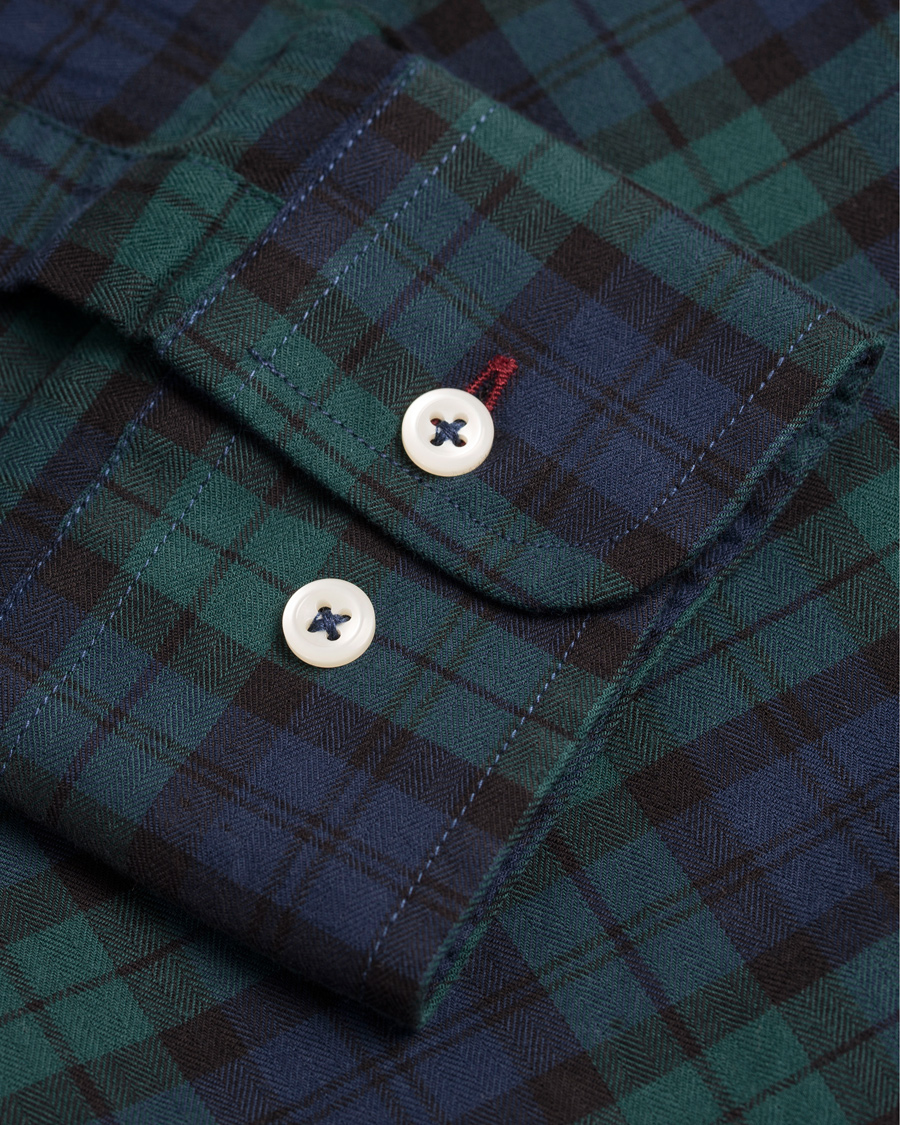 Uomini | Camicie | Tommy Hilfiger | Blackwatch Slim Fit Shirt Evening Blue