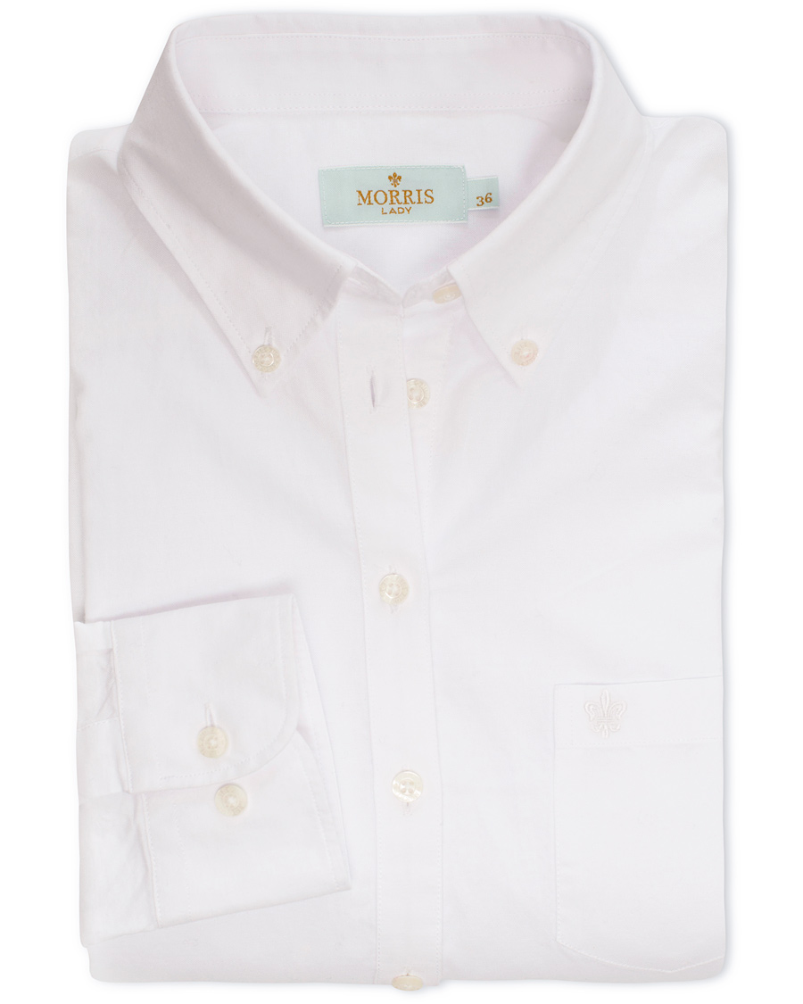 Uomini | Camicie | Morris Lady | Classic Oxford Shirt White