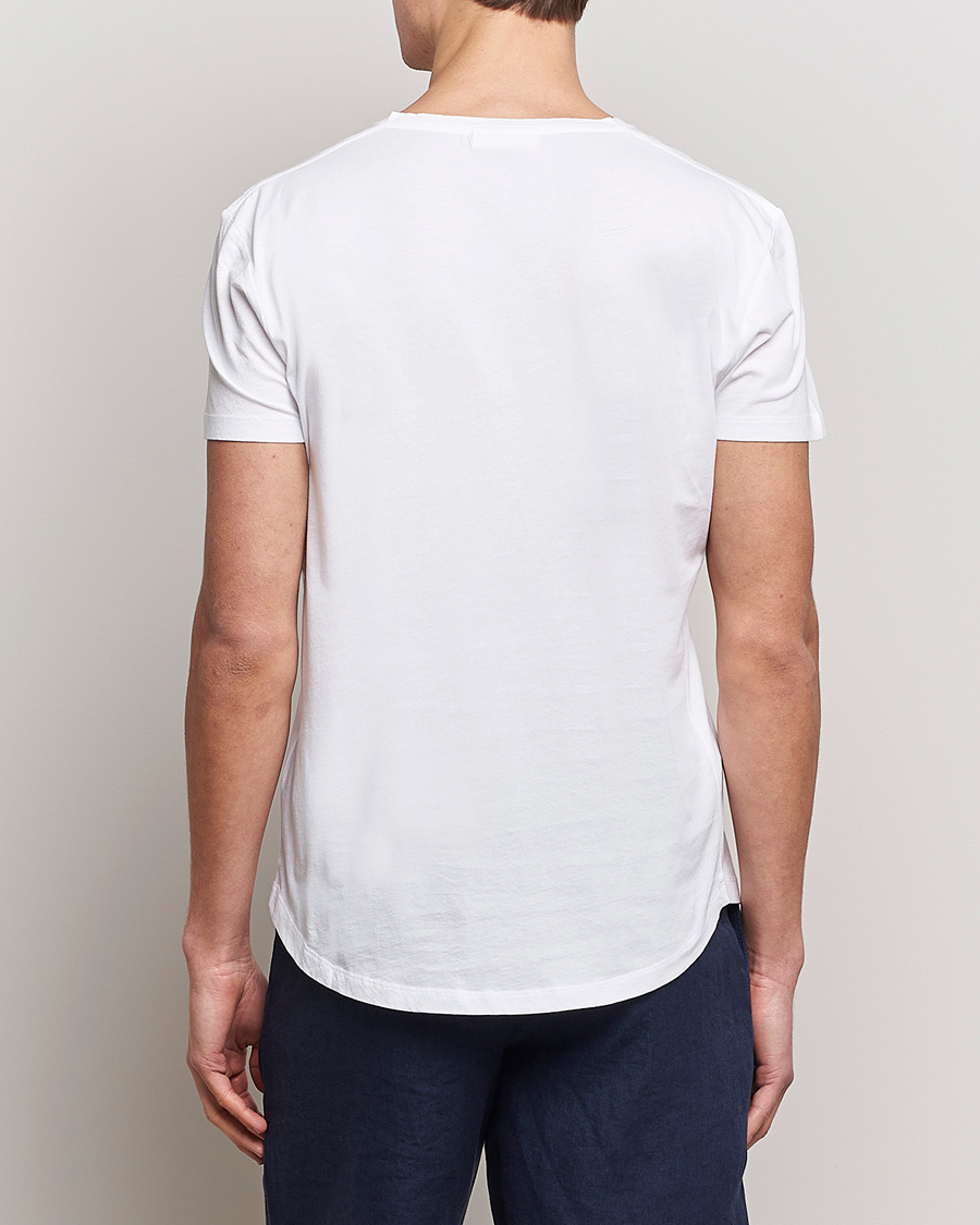 Uomini | T-shirt | Orlebar Brown | OB V-Neck Tee White