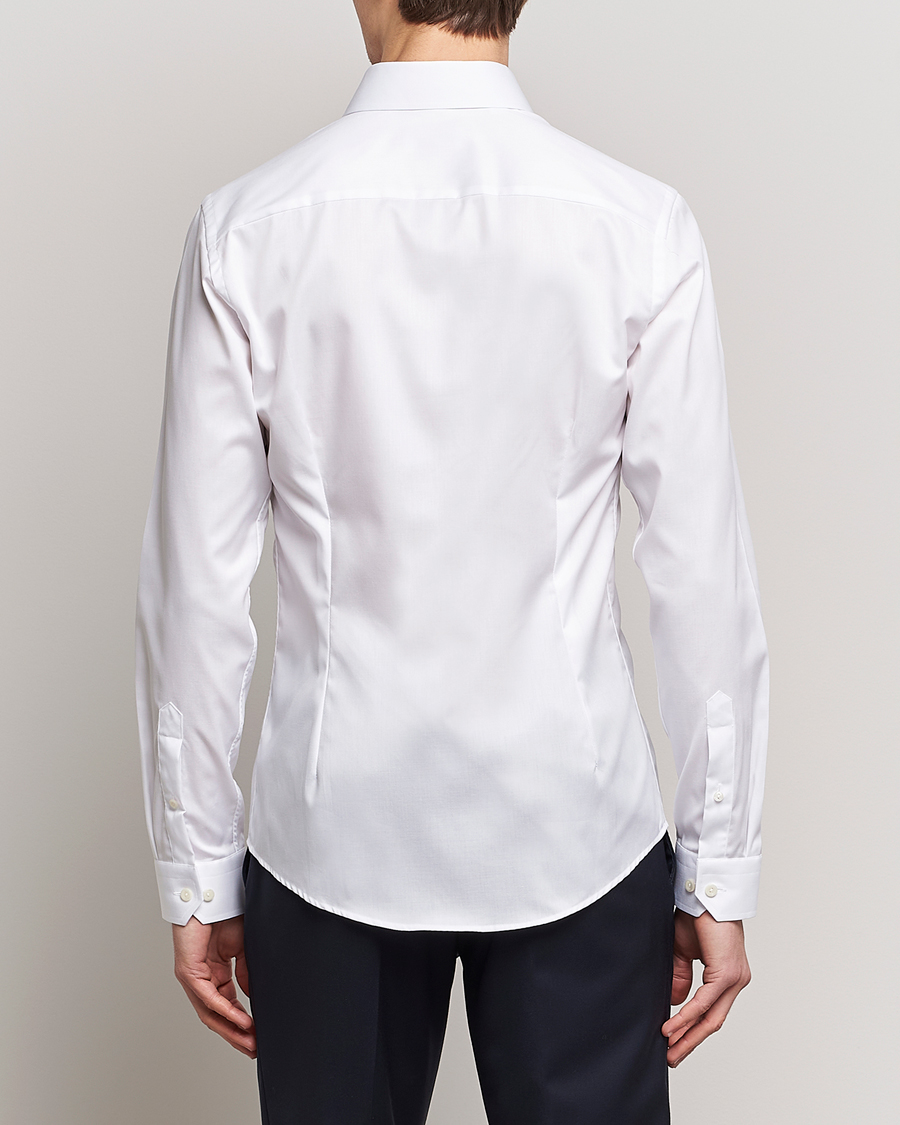Uomini | Camicie | Eton | Super Slim Fit Shirt Cutaway White
