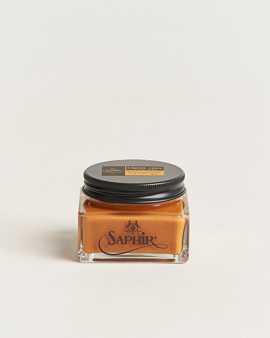 Uomini | Cura delle scarpe | Saphir Medaille d'Or | Creme Pommadier 1925 75 ml Light Brown