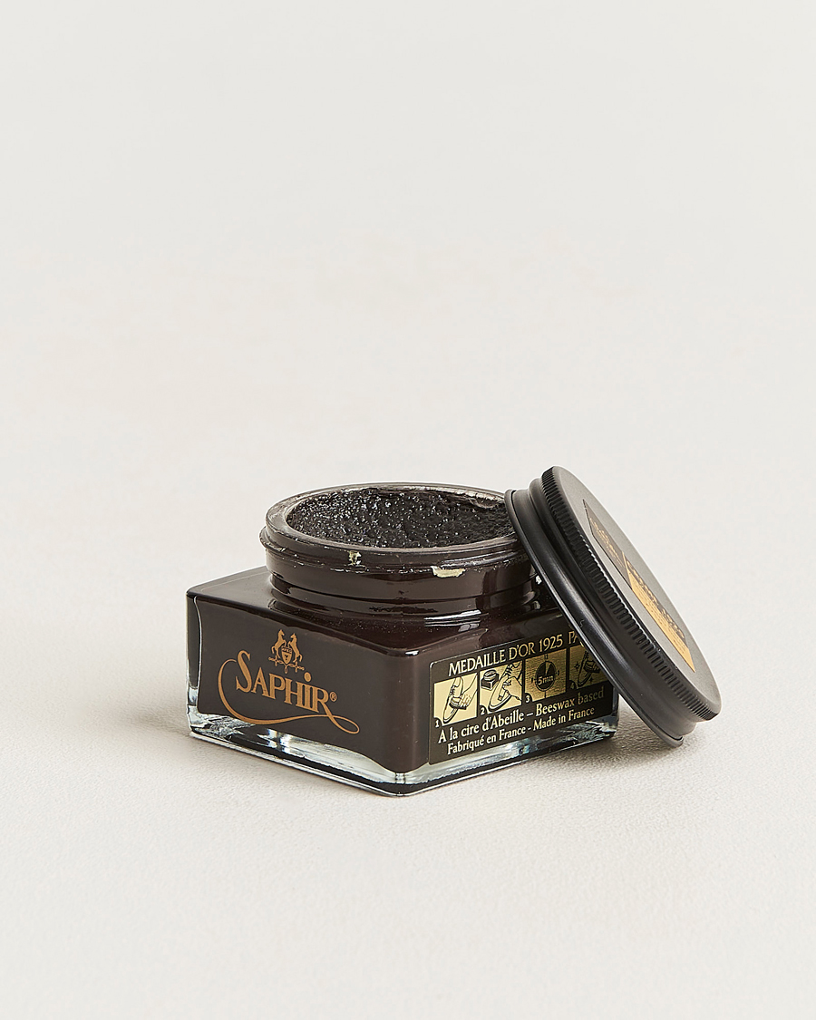 Uomini | Cura delle scarpe | Saphir Medaille d'Or | Creme Pommadier 1925 75 ml Dark Brown