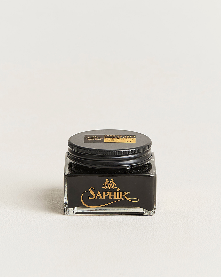 Uomini | Cura delle scarpe | Saphir Medaille d'Or | Creme Pommadier 1925 75 ml Black