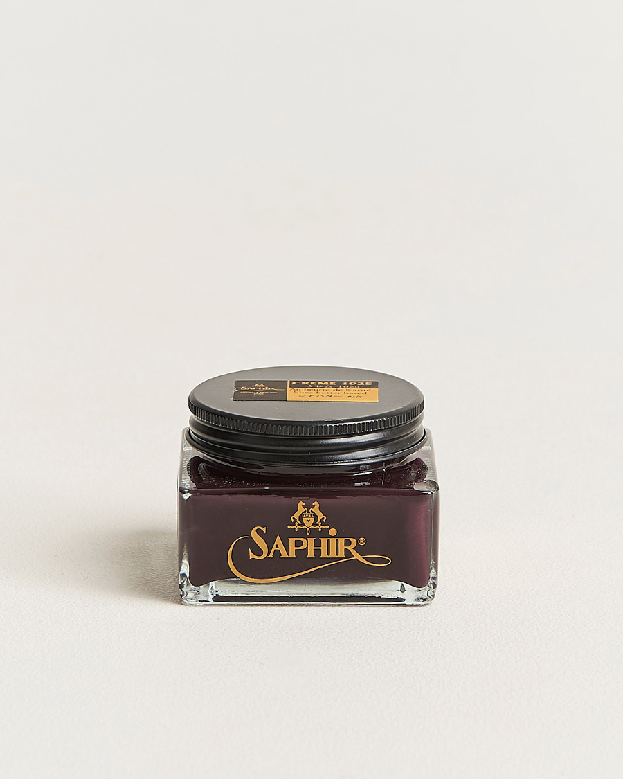 Uomini | Cura delle scarpe | Saphir Medaille d'Or | Creme Pommadier 1925 75 ml Burgundy