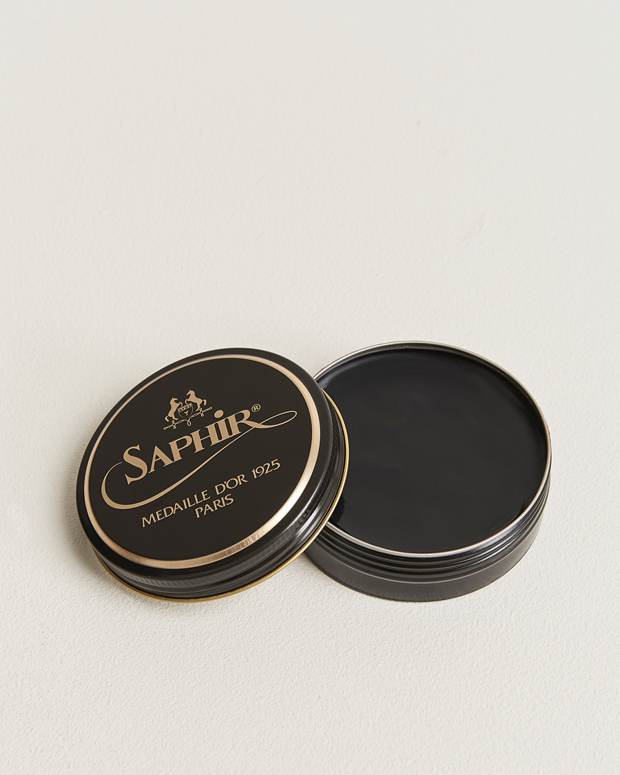 Uomini | Cura delle scarpe | Saphir Medaille d'Or | Pate De Lux 50 ml Black