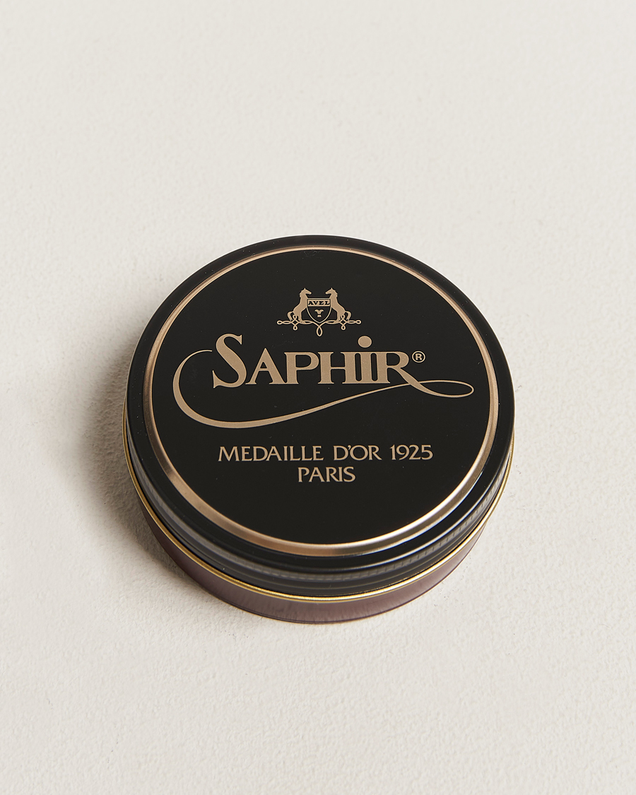 Uomini | Cura delle scarpe | Saphir Medaille d'Or | Pate De Lux 50 ml Mahogany