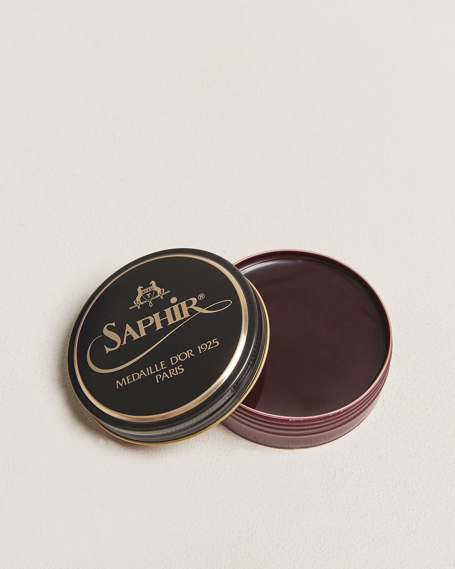Uomini | Cura delle scarpe | Saphir Medaille d'Or | Pate De Lux 50 ml Mahogany