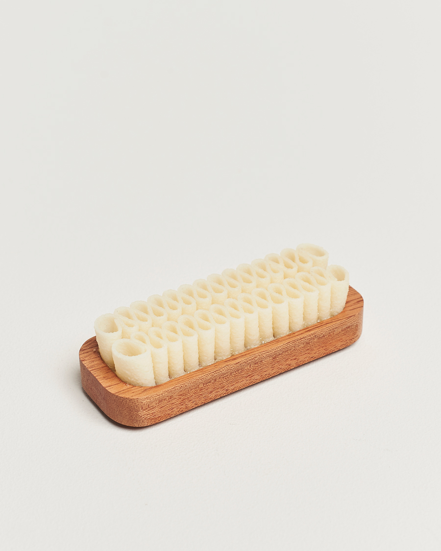 Uomini | Cura degli indumenti | Saphir Medaille d'Or | Crepe Suede Shoe Cleaning Brush Exotic Wood
