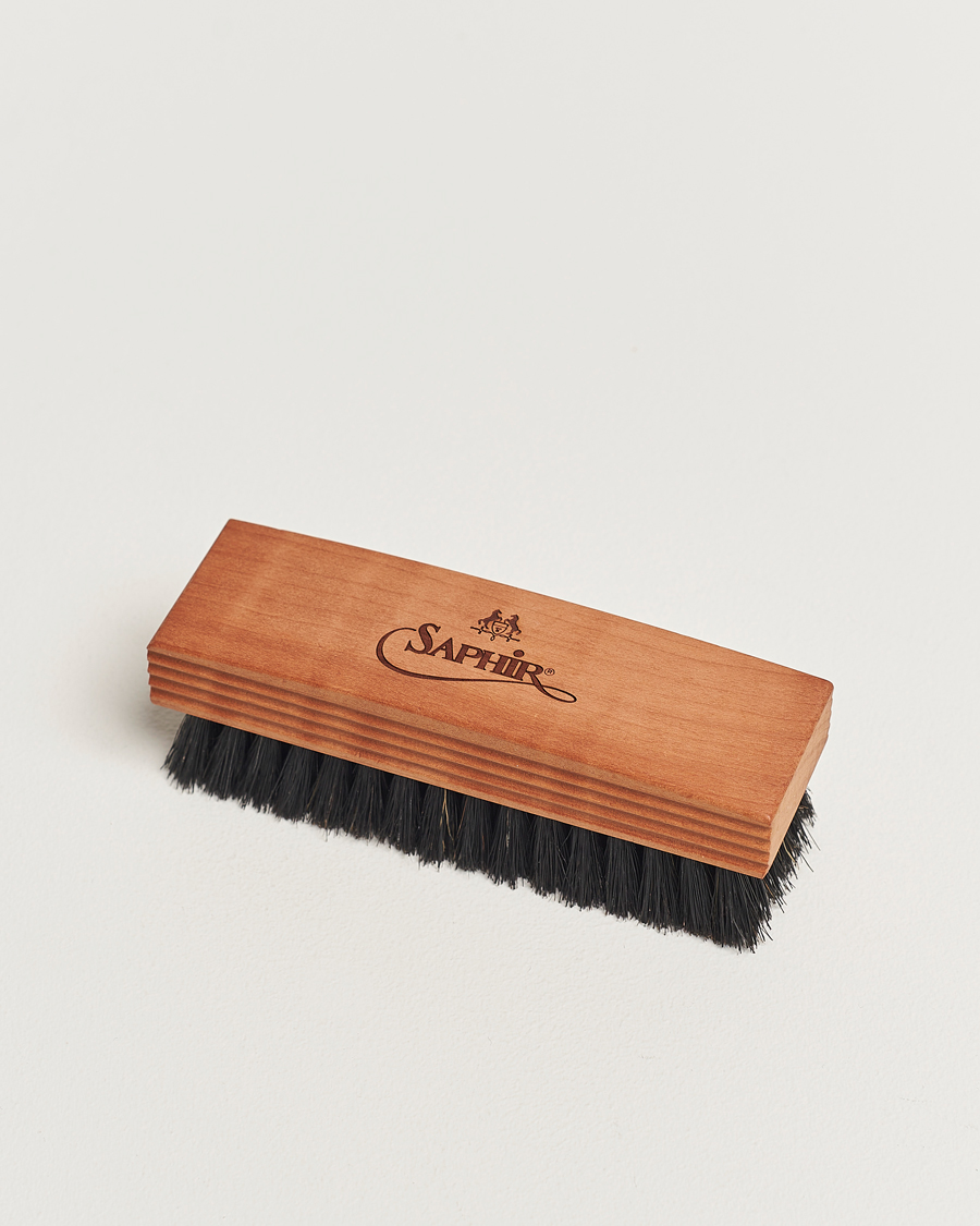 Uomini | Cura degli indumenti | Saphir Medaille d'Or | Gloss Cleaning Brush Large Black