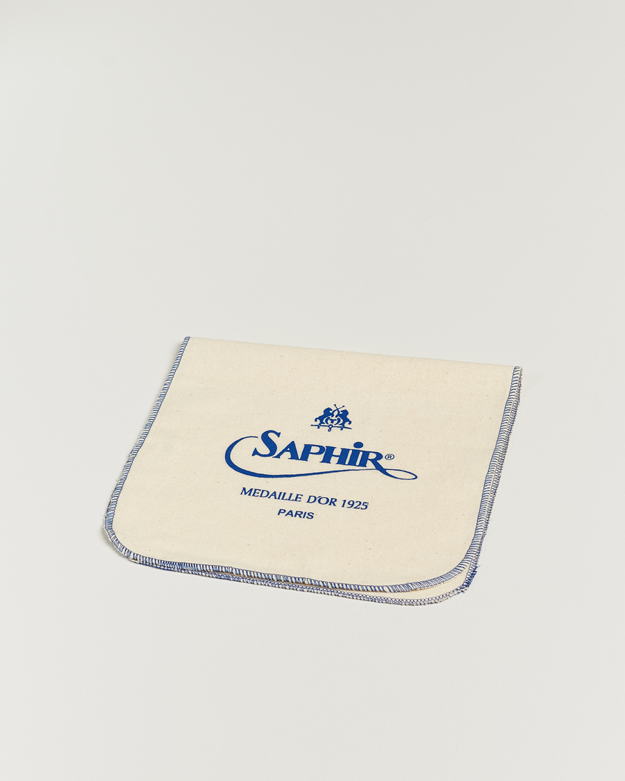 Uomini | Cura delle scarpe | Saphir Medaille d'Or | Cleaning Towel 30x50 cm White