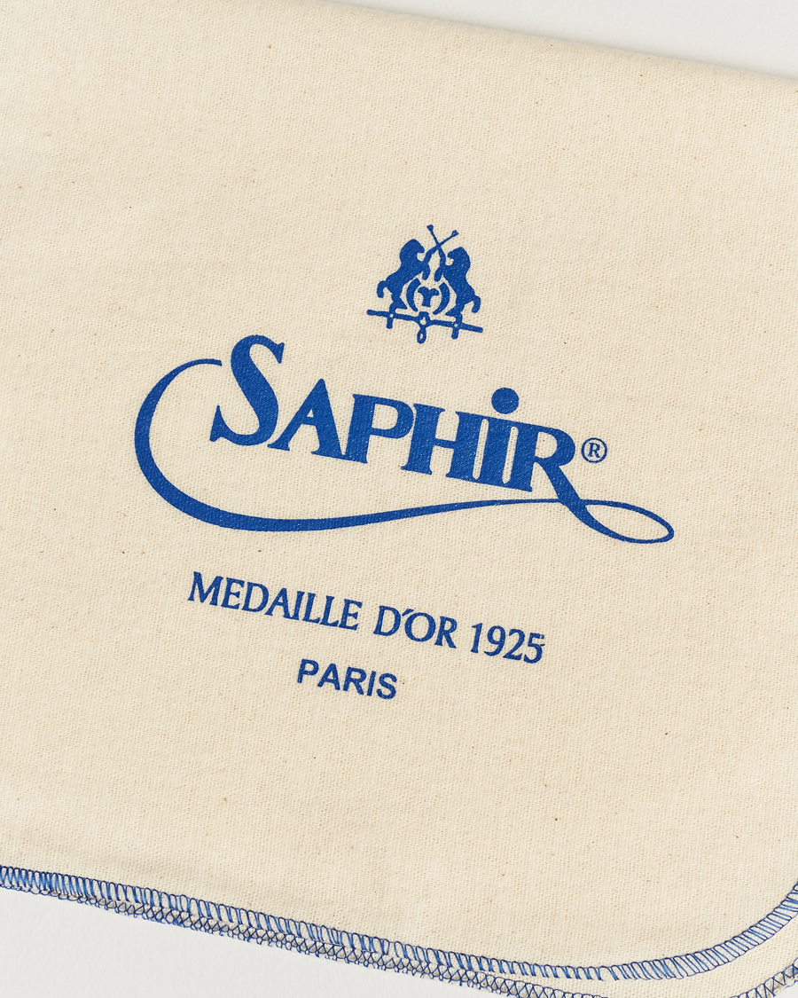Uomini | Cura delle scarpe | Saphir Medaille d'Or | Cleaning Towel 30x50 cm White