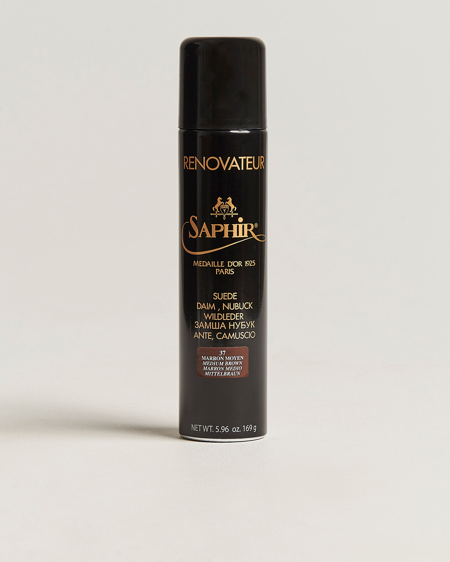 Uomini | Cura delle scarpe | Saphir Medaille d'Or | Renovateur Suede 250 ml Spray Medium Brown