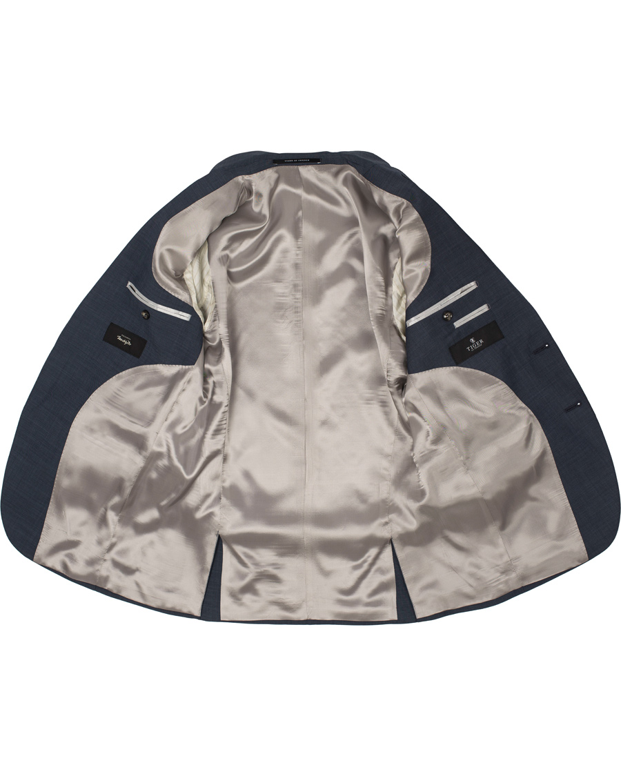 Uomini | Abiti | Tiger of Sweden | Harrie Wool Suit Medium Blue