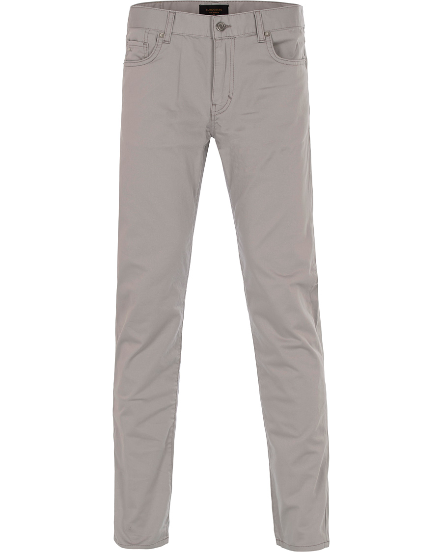 Uomini | Pantaloni | J.Lindeberg | Jay Satin Jeans Ash