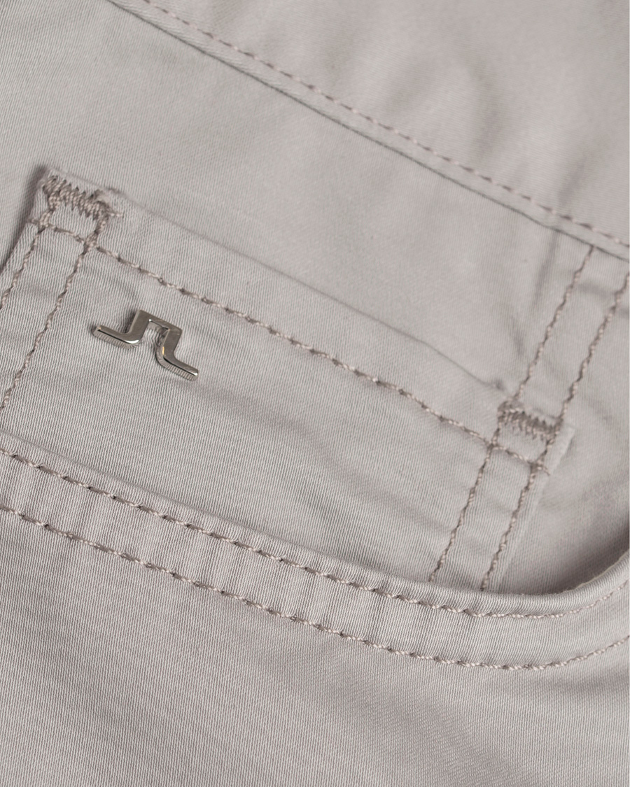 Uomini | Pantaloni | J.Lindeberg | Jay Satin Jeans Ash