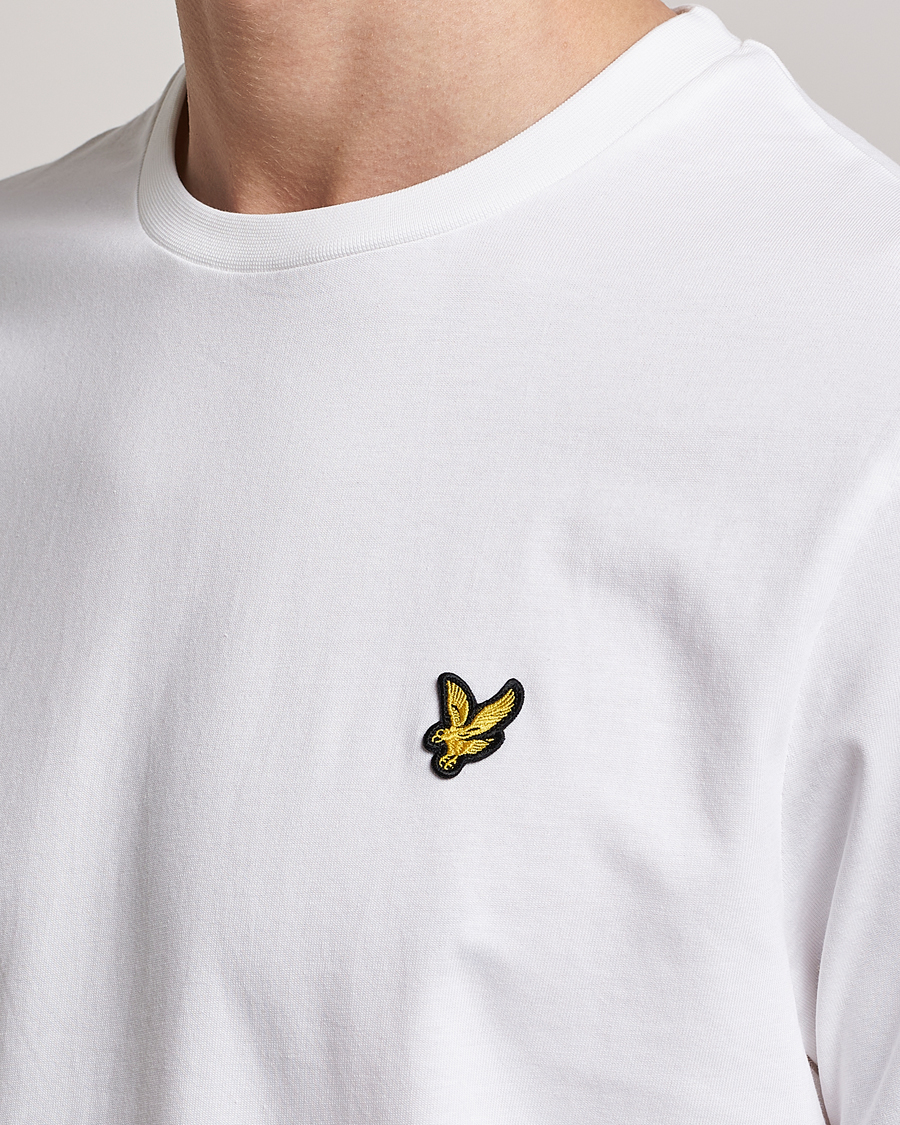 Uomini | T-shirt | Lyle & Scott | Crew Neck Organic Cotton T-Shirt White