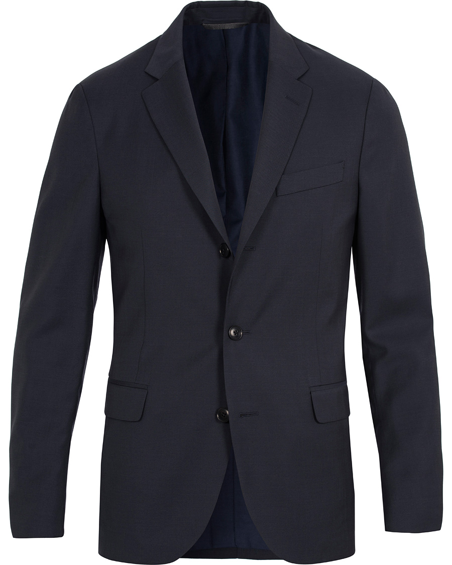 Uomini | Blazers | GANT Diamond G | Travel Suit Blazer Ink