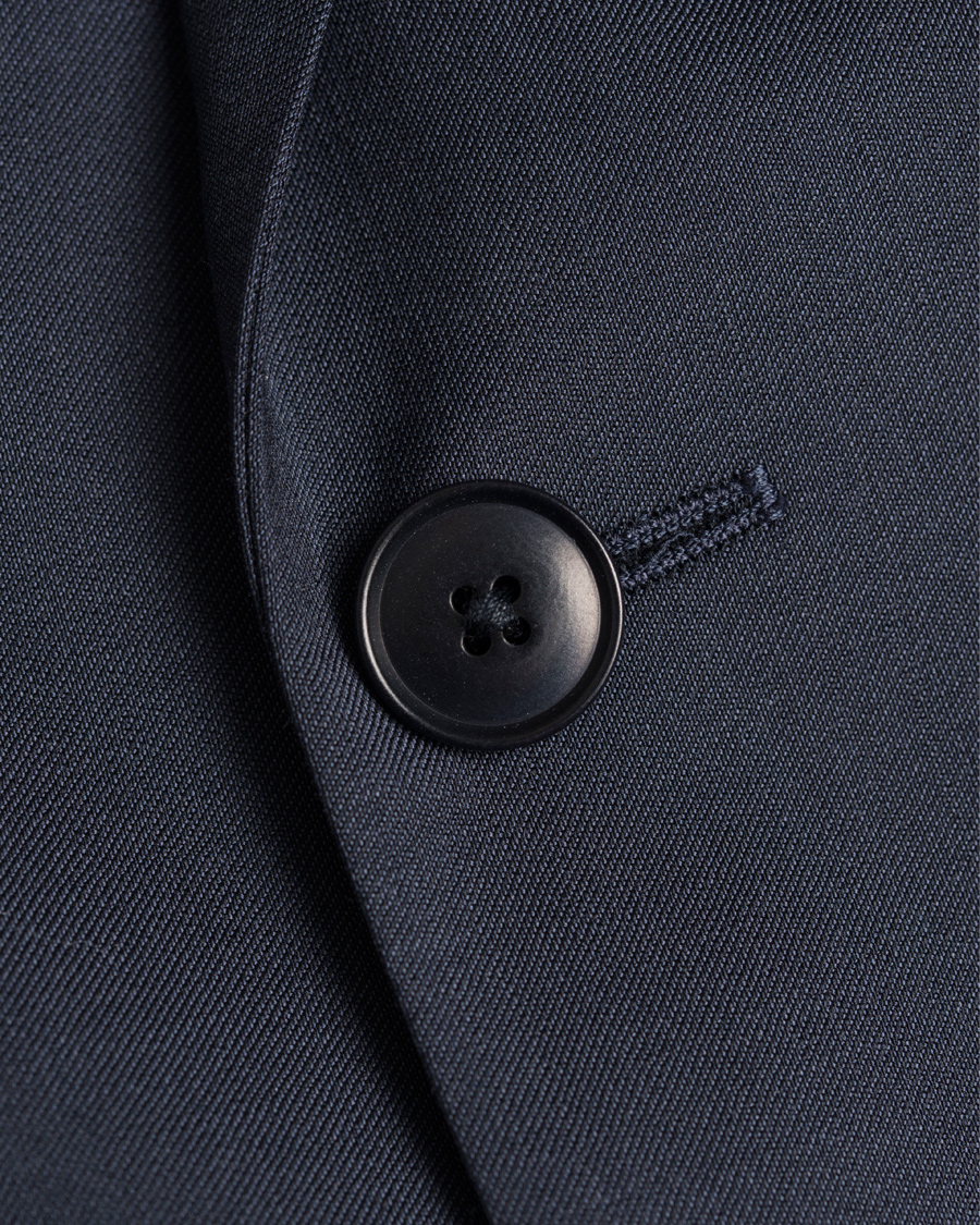 Uomini | Blazers | GANT Diamond G | Travel Suit Blazer Ink