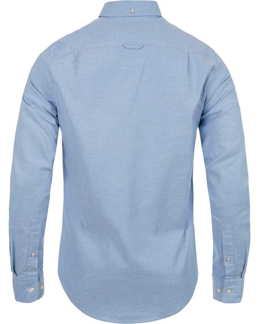 Uomini | Camicie | GANT | Stretch Oxford Fitted Body Shirt Sky Blue