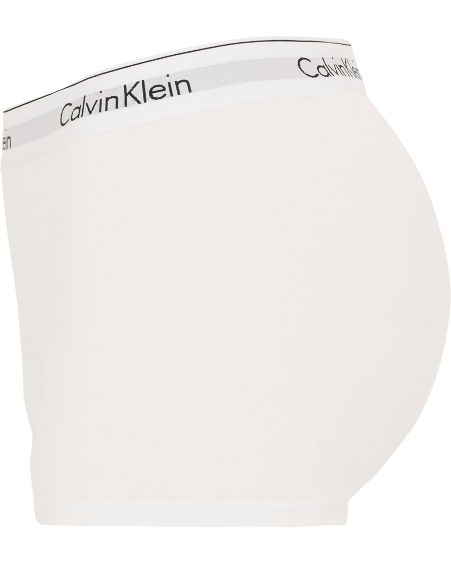 Uomini | Biancheria intima | Calvin Klein | Modern Cotton Stretch Trunk 2-Pack White