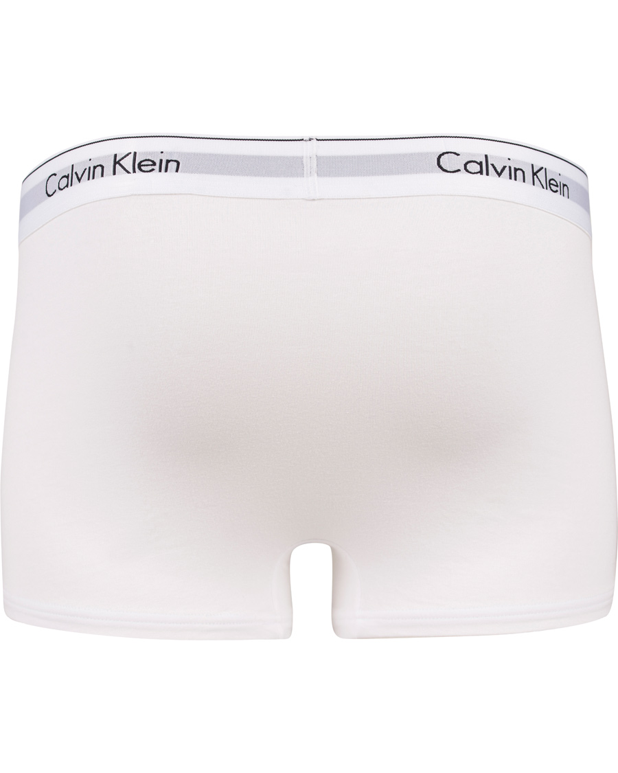 Uomini | Biancheria intima | Calvin Klein | Modern Cotton Stretch Trunk 2-Pack White