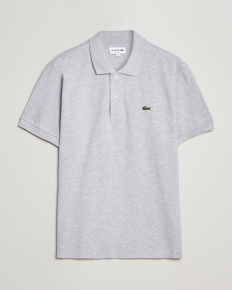 Uomini | Polo | Lacoste | Original Polo Piké Silver Chine