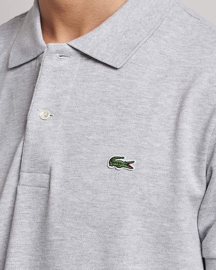 Uomini | Polo | Lacoste | Original Polo Piké Silver Chine