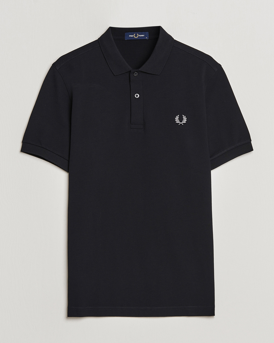 Uomini | Polo | Fred Perry | Plain Polo Black