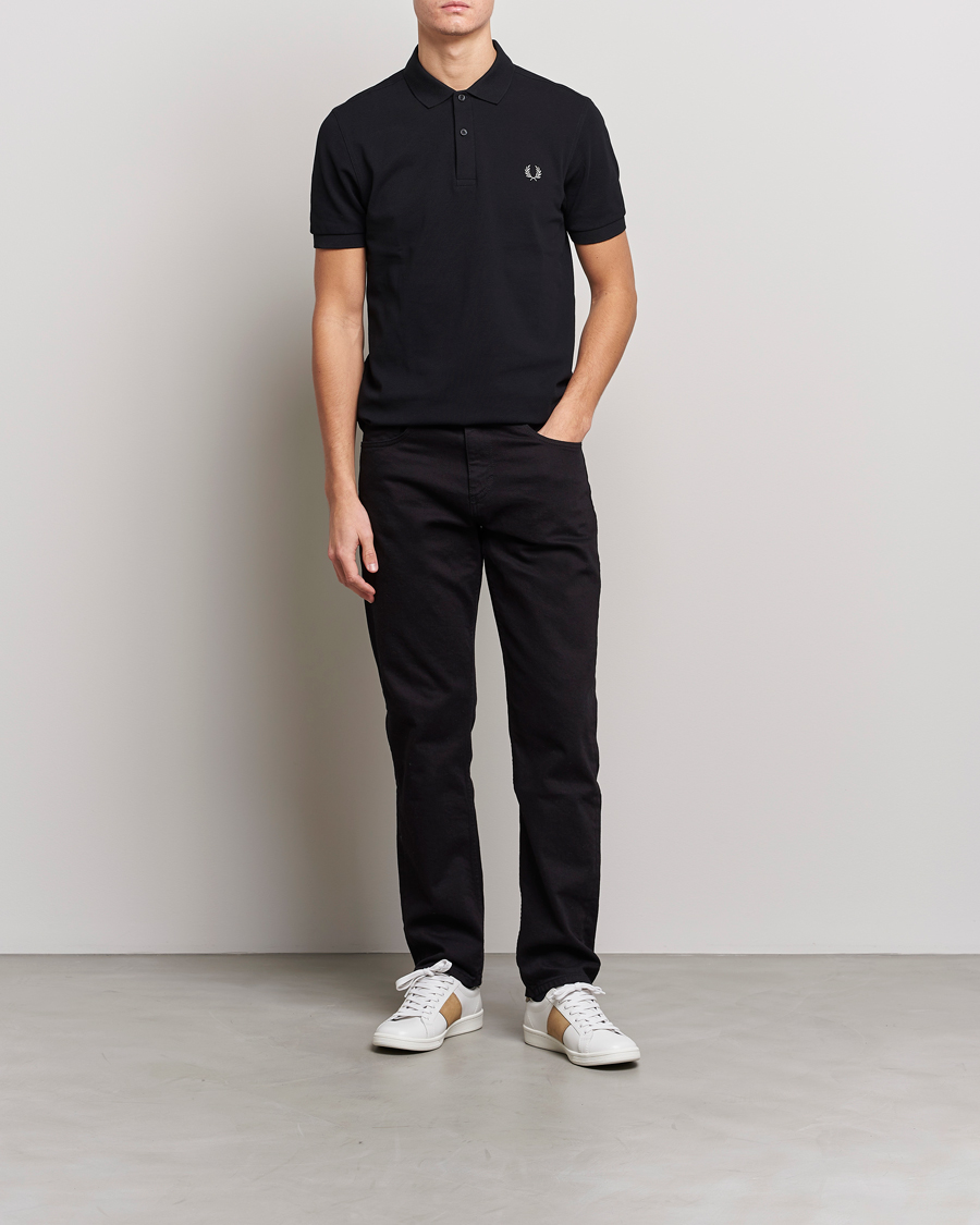 Uomini | Polo | Fred Perry | Plain Polo Black