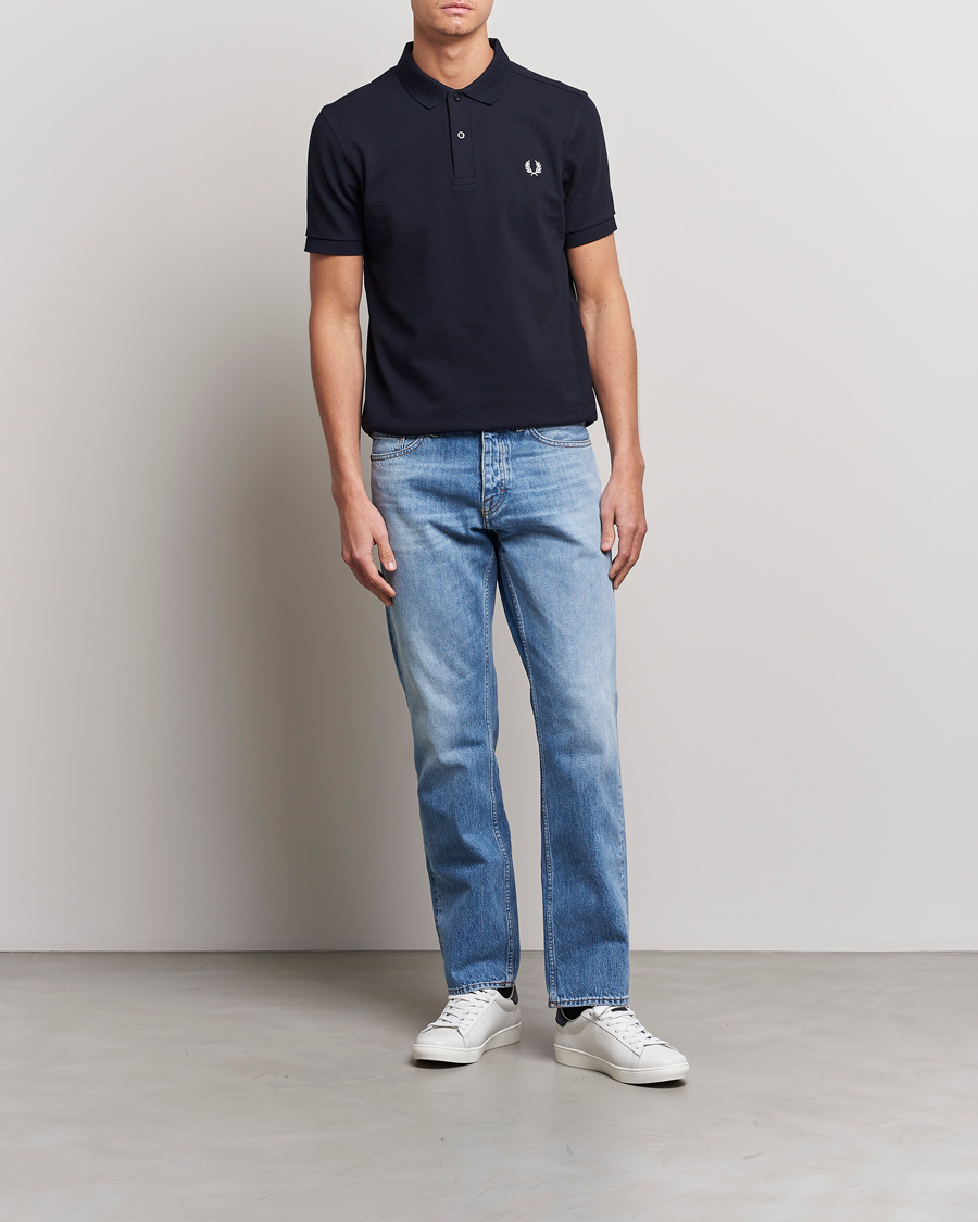 Uomini | Polo | Fred Perry | Plain Polo Navy