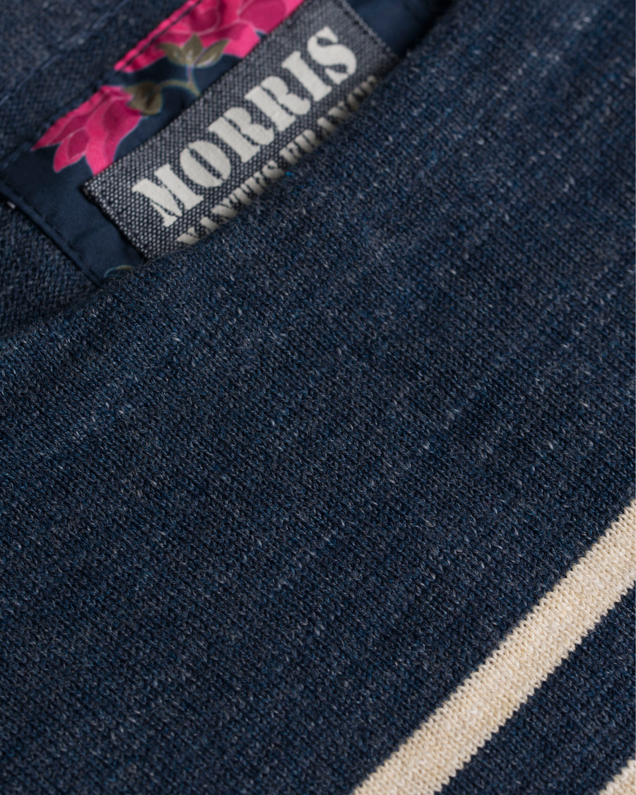 Uomini | Maglieria | Morris | Nantes Stripe Knit Blue