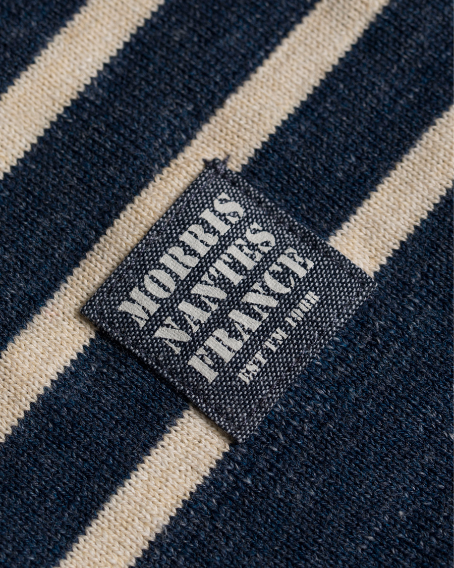 Uomini | Maglieria | Morris | Nantes Stripe Knit Blue