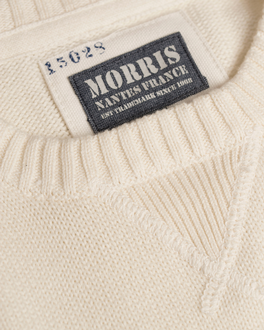 Uomini | Maglieria | Morris | Osborne Oneck Off White