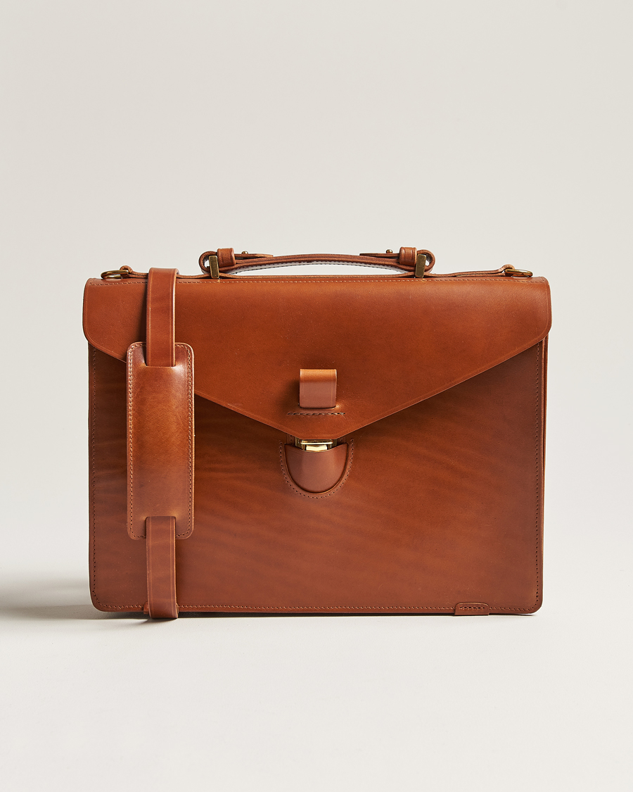Uomini | Borse | Tärnsjö Garveri | TG1873 Briefcase Cognac