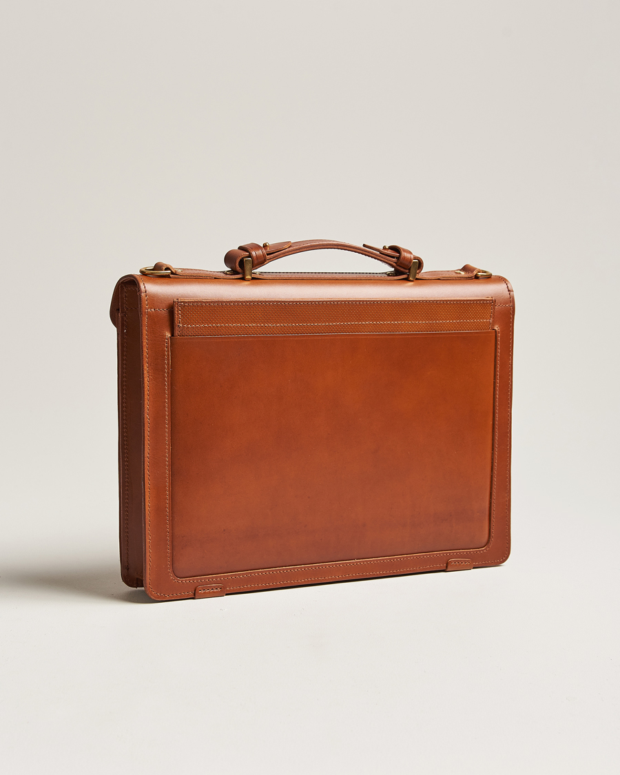 Uomini | Borse | Tärnsjö Garveri | TG1873 Briefcase Cognac