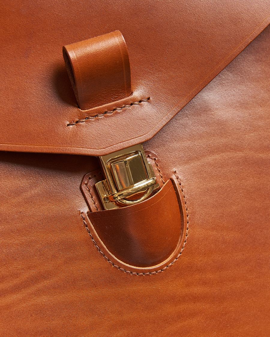 Uomini | Borse | Tärnsjö Garveri | TG1873 Briefcase Cognac