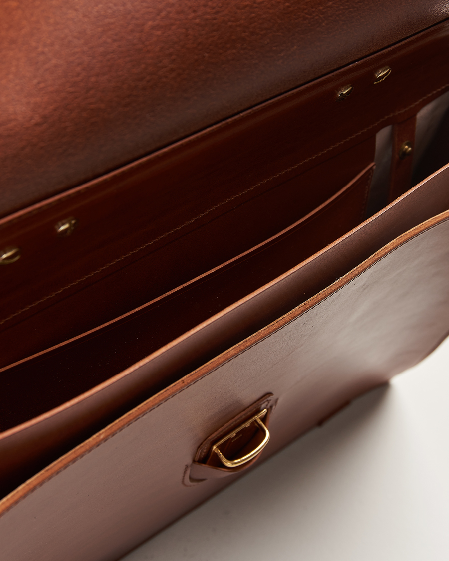 Uomini | Borse | Tärnsjö Garveri | TG1873 Briefcase Cognac