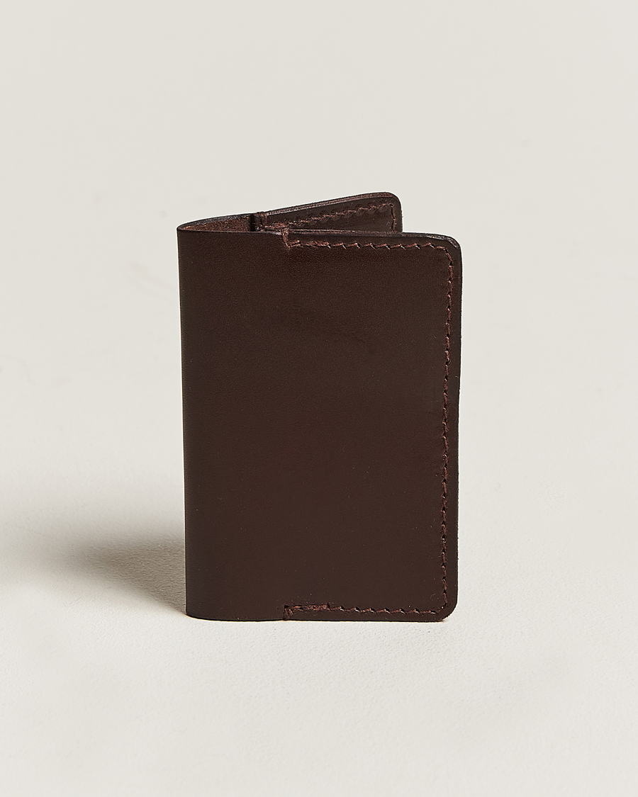 Uomini | Portafogli | Tärnsjö Garveri | TG1873 Card Holder Dark Brown