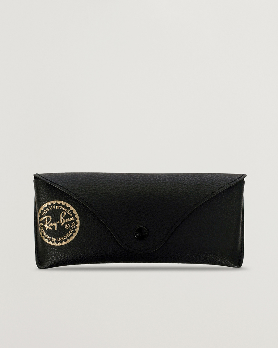 Uomini | Occhiali da sole | Ray-Ban | 0RB4165 Justin Polarized Wayfarer Sunglasses Black/Grey