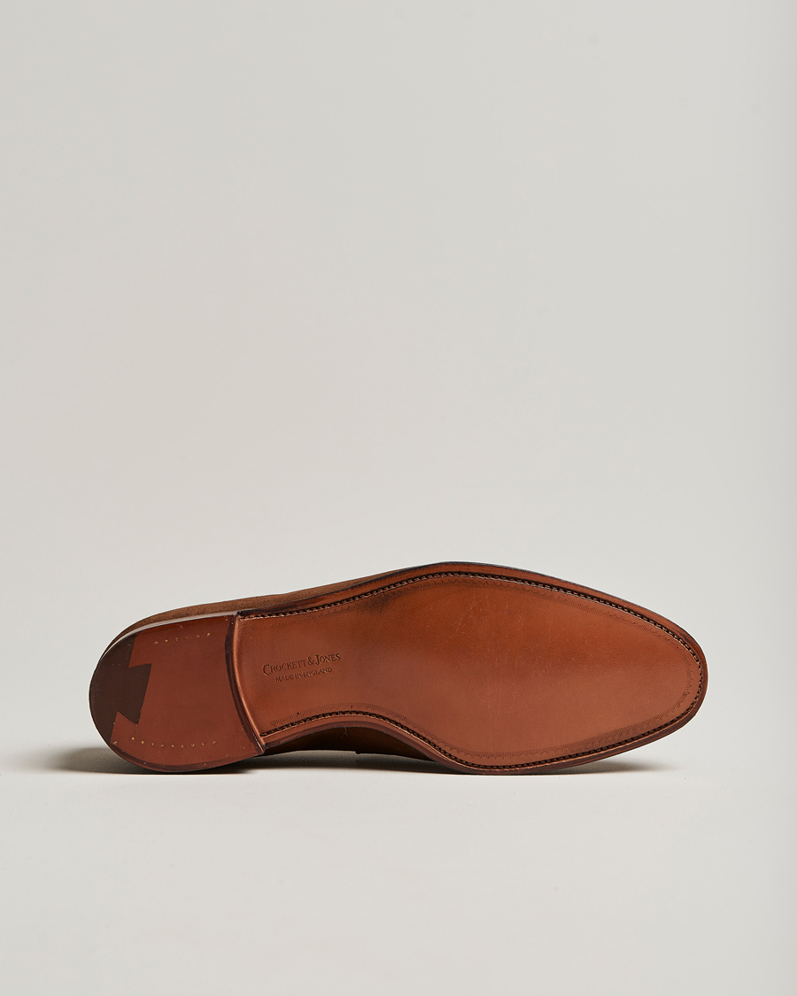 Uomini | Mocassini | Crockett & Jones | Sydney Loafer Snuff Suede