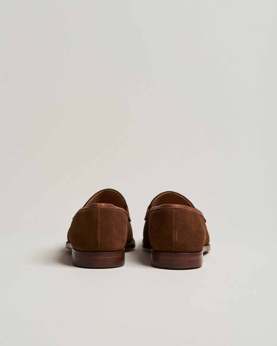Uomini | Mocassini | Crockett & Jones | Sydney Loafer Snuff Suede