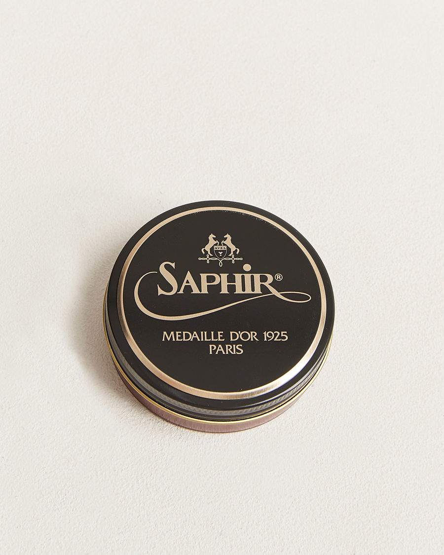 Uomini | Cura delle scarpe | Saphir Medaille d'Or | Pate De Lux 50 ml Light Brown
