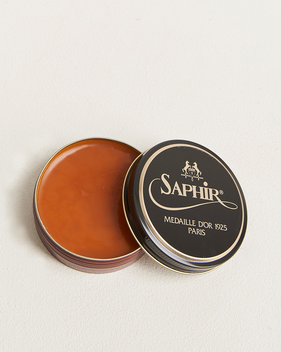 Uomini | Cura delle scarpe | Saphir Medaille d'Or | Pate De Lux 50 ml Light Brown