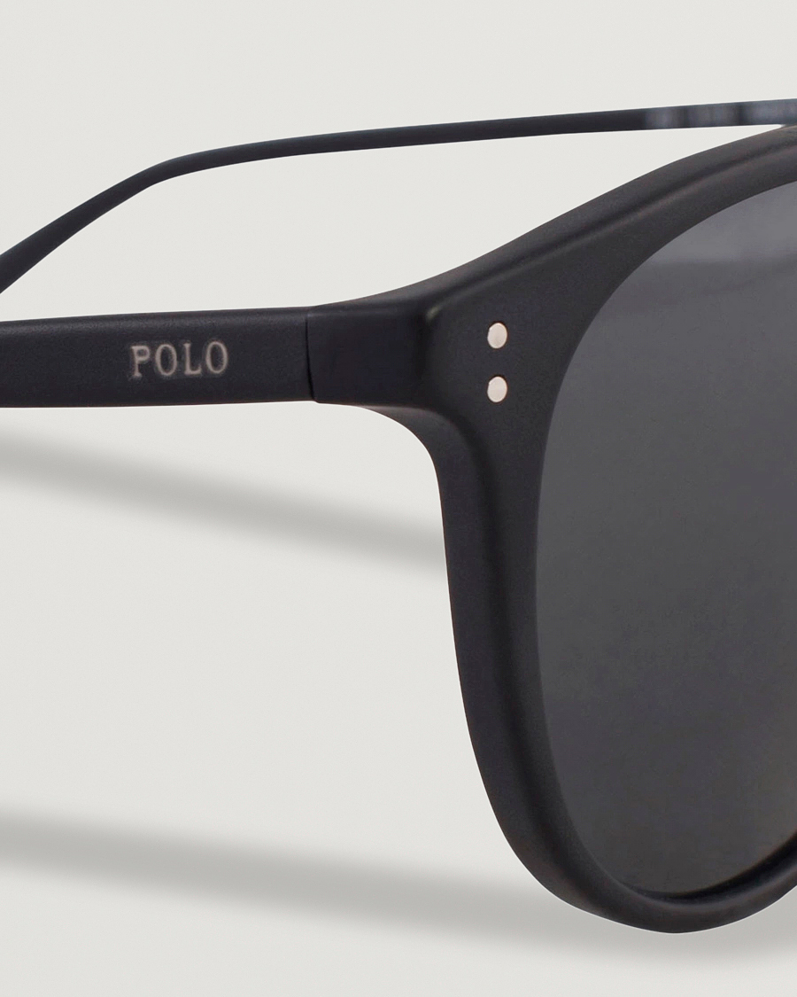 Uomini | Occhiali da sole | Polo Ralph Lauren | 0PH4110 Round Sunglasses Matte Black