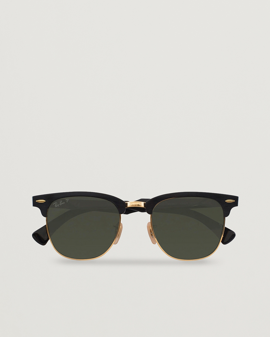 Uomini | Occhiali da sole | Ray-Ban | 0RB3507 Clubmaster Sunglasses Black Arista/Polar Green