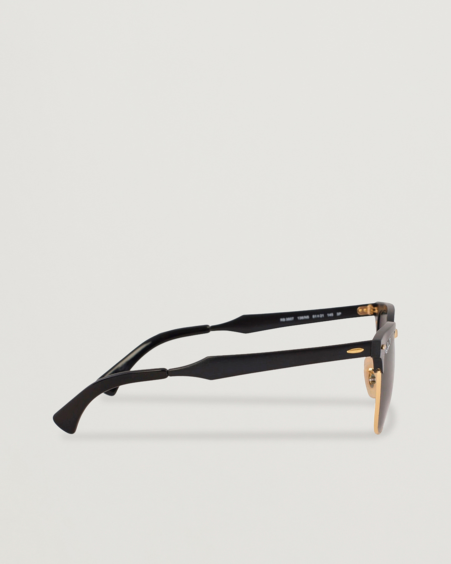 Uomini | Occhiali da sole | Ray-Ban | 0RB3507 Clubmaster Sunglasses Black Arista/Polar Green