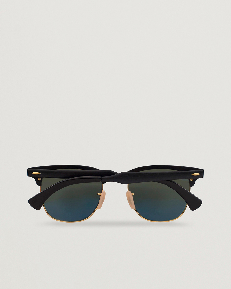 Uomini | Occhiali da sole | Ray-Ban | 0RB3507 Clubmaster Sunglasses Black Arista/Polar Green